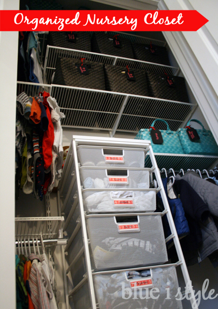 How to Organize a Baby's Closet