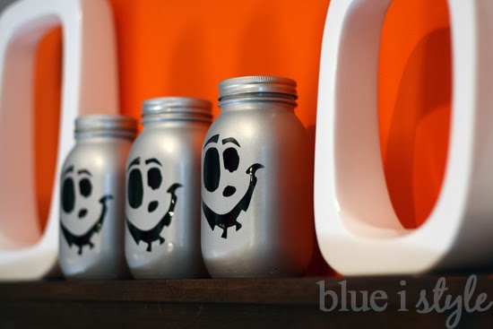 Mason Jar Jack o Lanterns