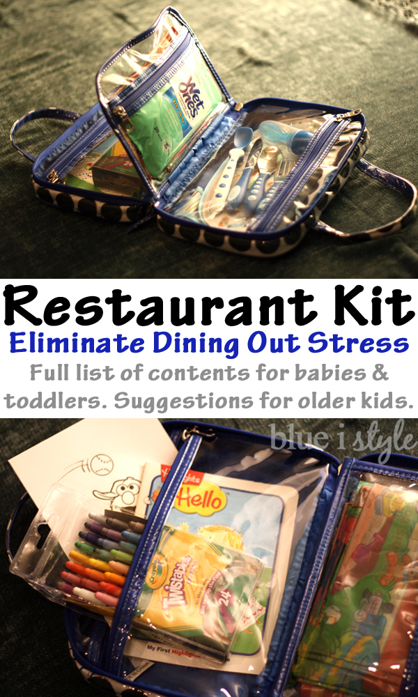 Restaurant Kit for Dining Out with Kids
