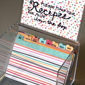 DIY Recipe Card Dividers