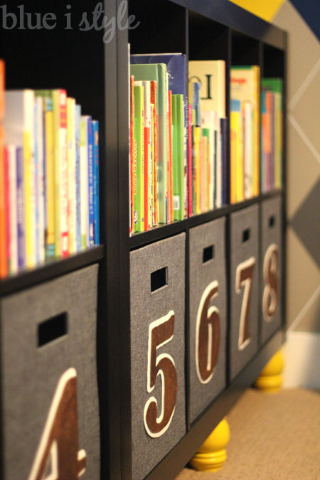 bookshelf and toy storage