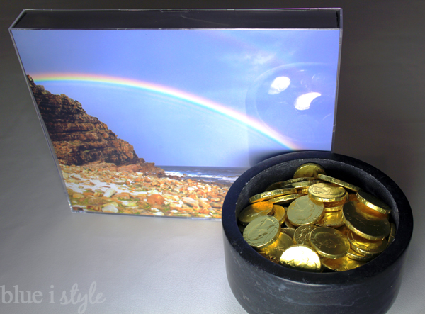 St. Patrick's Day Decor Pot of Gold End of Rainbow