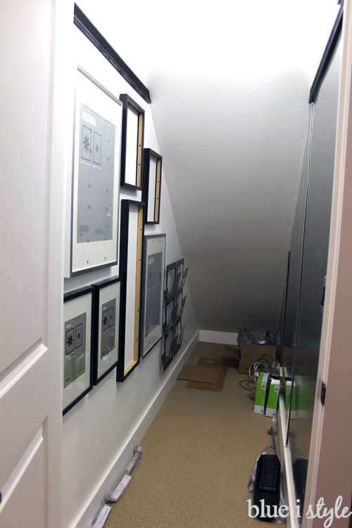 Under Stair Playroom Progress