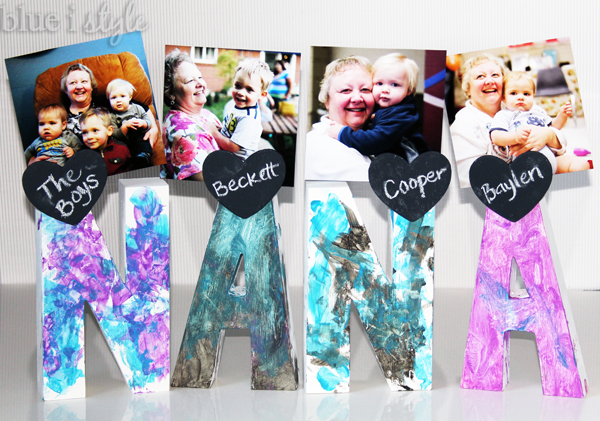 Letter Photo Display Mother's Day Gift
