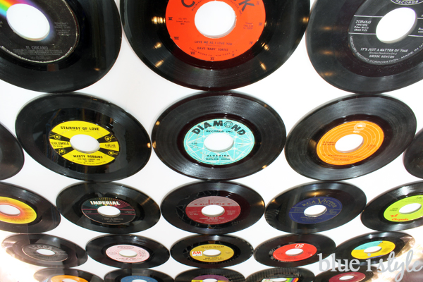Record feature wall