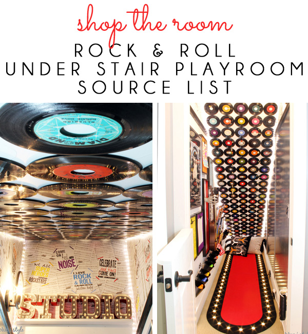 Under Stair Playroom Source List