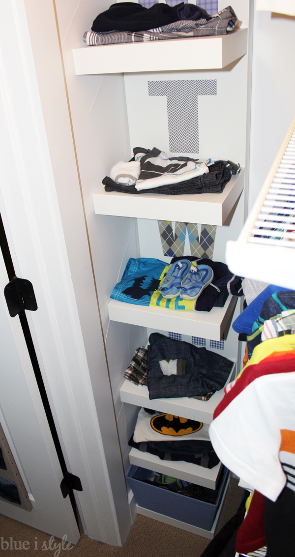 diy days of the week clothes organizer