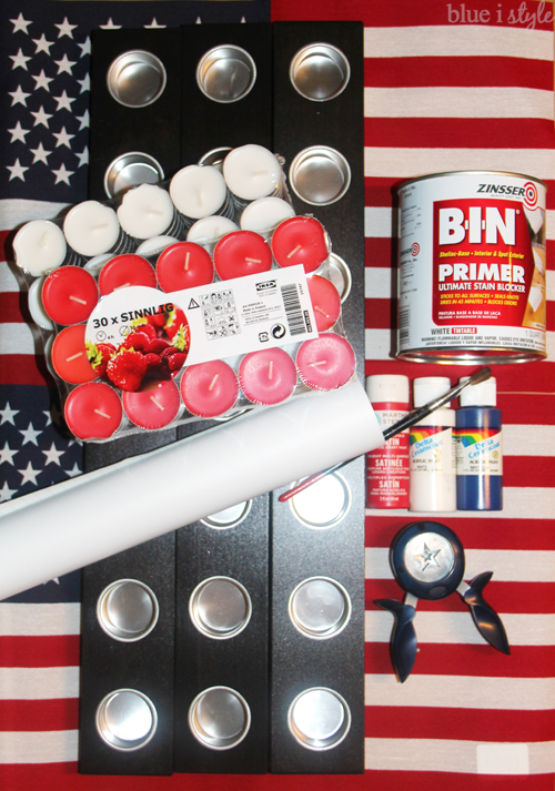 4th of July Centerpiece Supplies