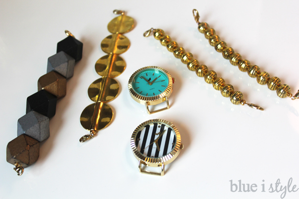 Interchangeable Beaded Watch Bands Make a Quick Gift Blue i Style