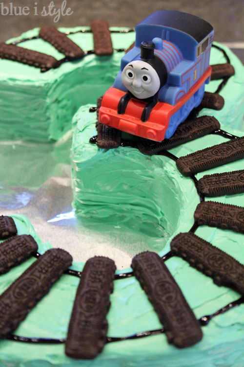 Thomas the Train birthday cake