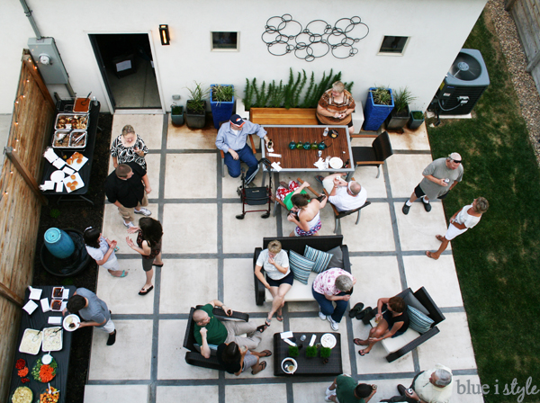 Patio entertaining