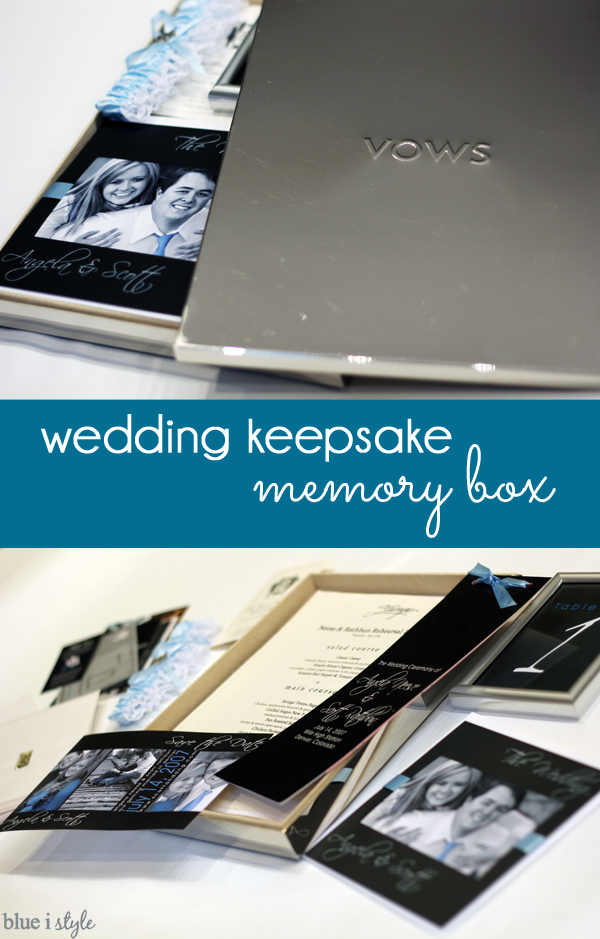 Wedding Keepsake Memory Box