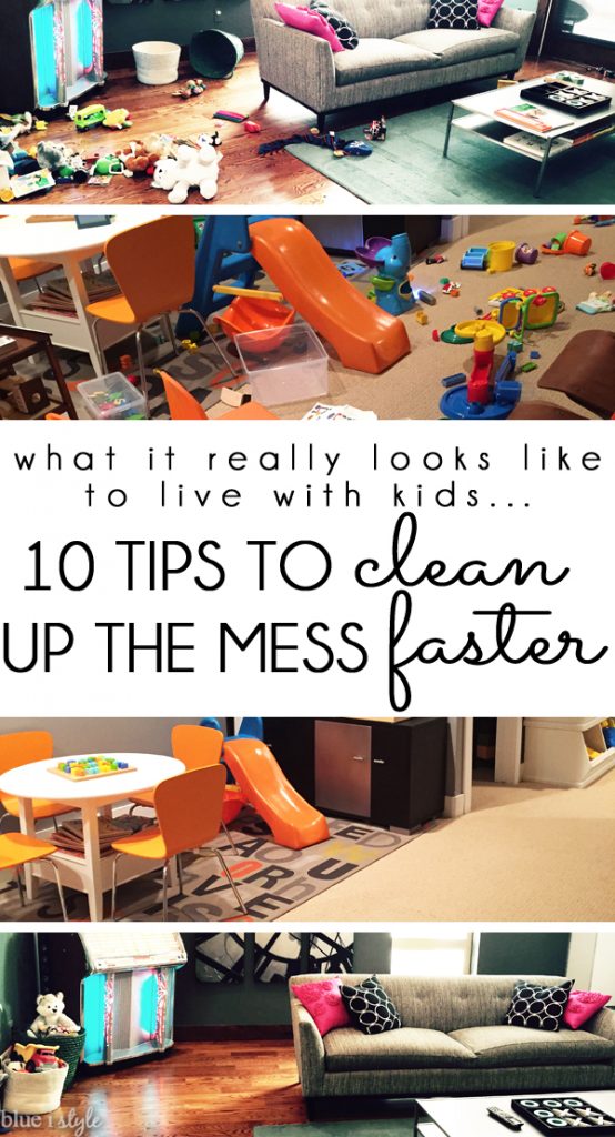 Tips to Clean Up Toys Faster