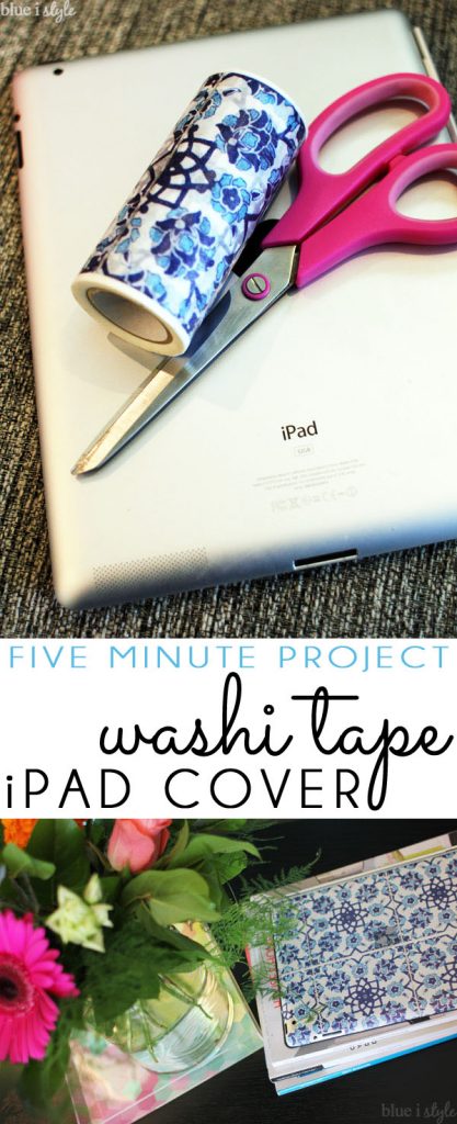 Washi Tape iPad Cover