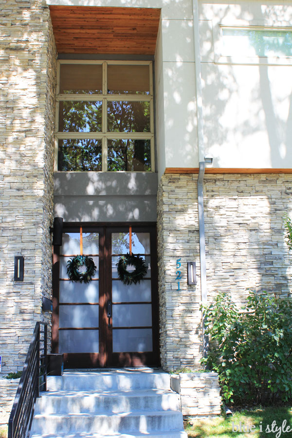 Hang Wreaths on Front Doors