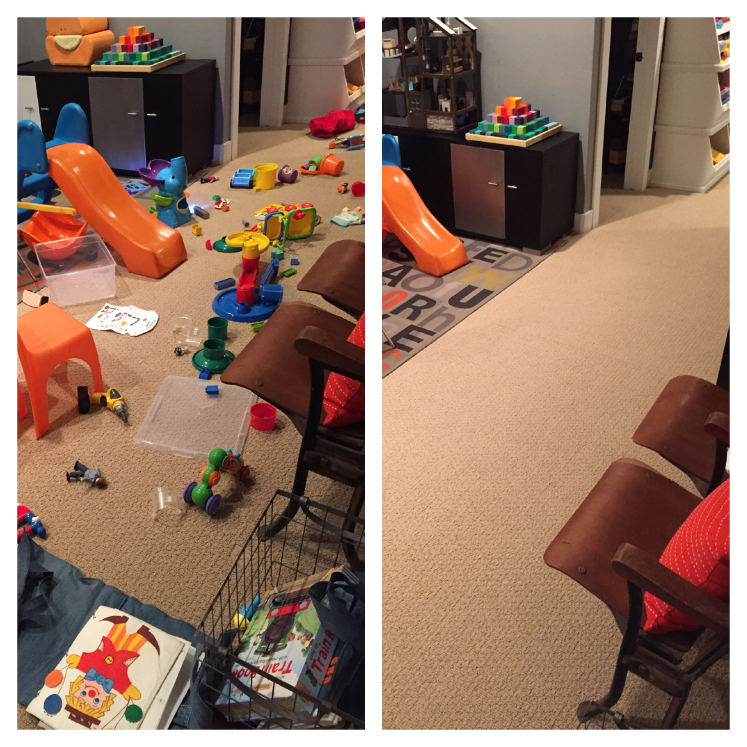 i like to tidy up