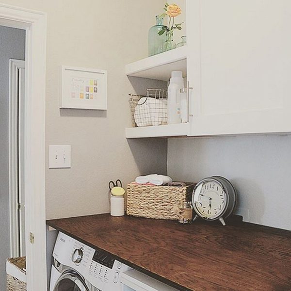 Laundry room organization