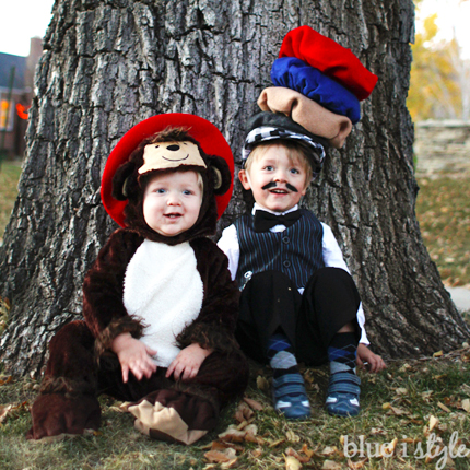 Caps for Sale Monkey Peddler Halloween Costume