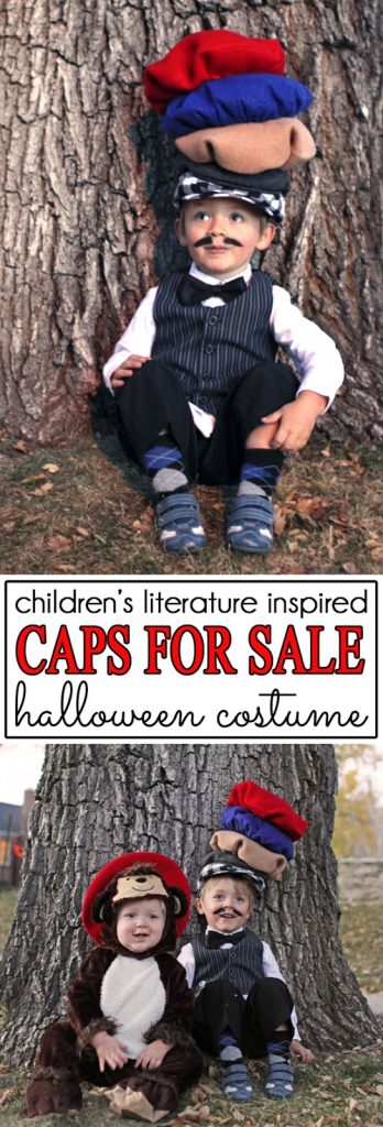 Caps for Sale Peddler Halloween Costume