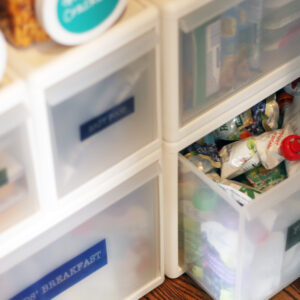 Tip to keep the pantry organized