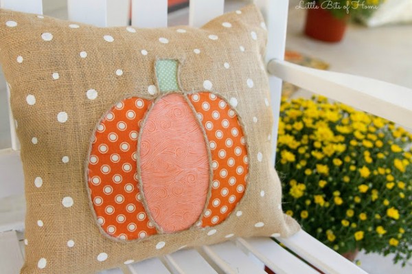 pumpkin pillow done