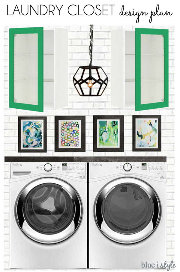 Laundry Closet Makeover Plans