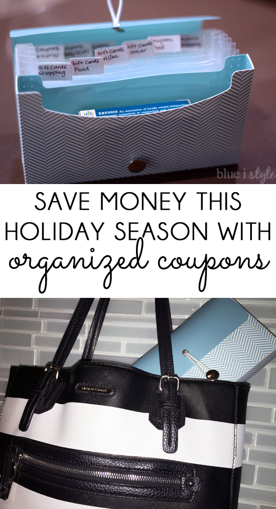 Organized Coupons & Gift Cards
