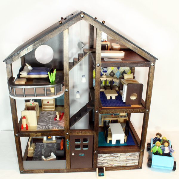 Make-Your-Own Color In Dollhouse, Dollhouse