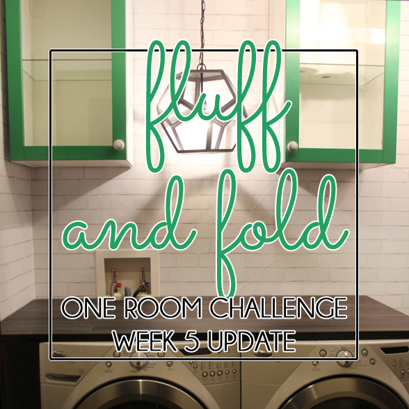 One Room Challenge Laundry Room