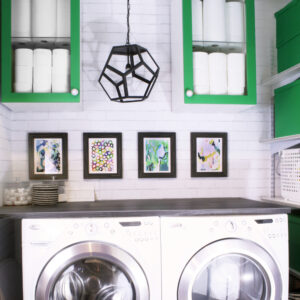 Laundry Closet Makeover