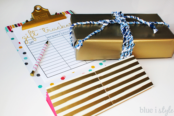 Printable Gift Tracker List