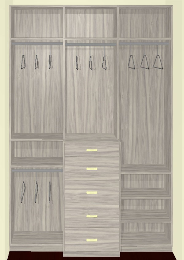 Closet Factory coat closet design