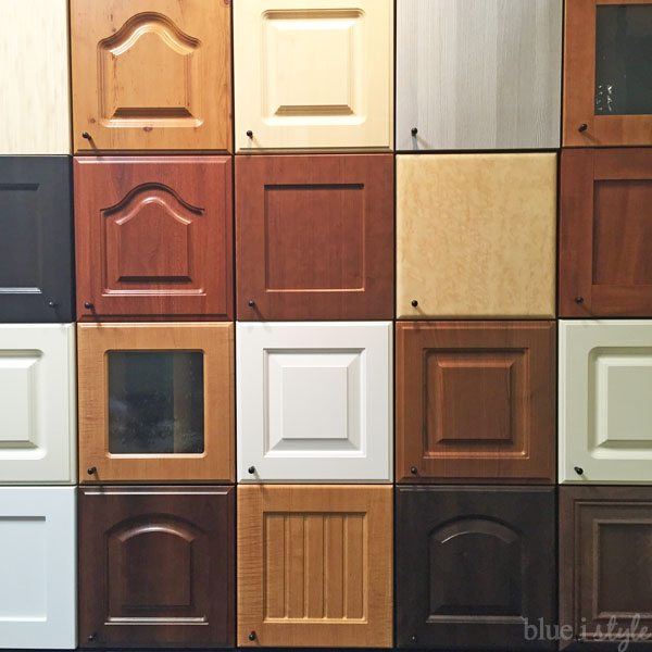 Closet Factory custom door and drawer front options