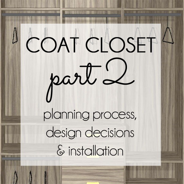 Coat Closet Planning