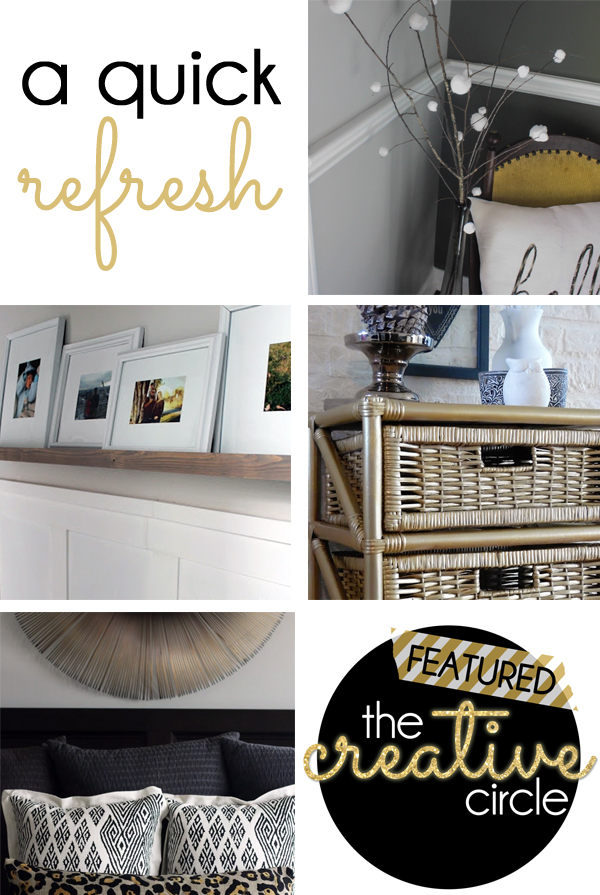 Quick Refresh Featured at Creative Circle