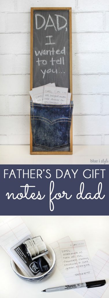Father Day Gift Notes For Dad