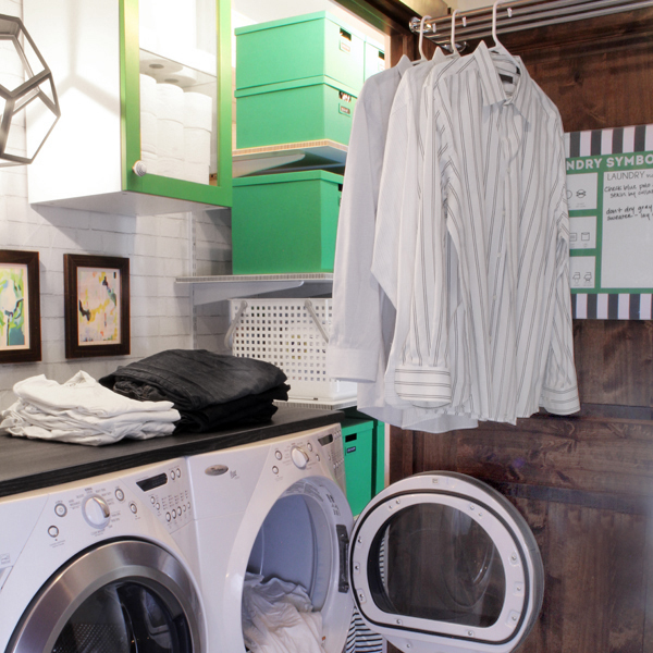 Utility room sales towel rail