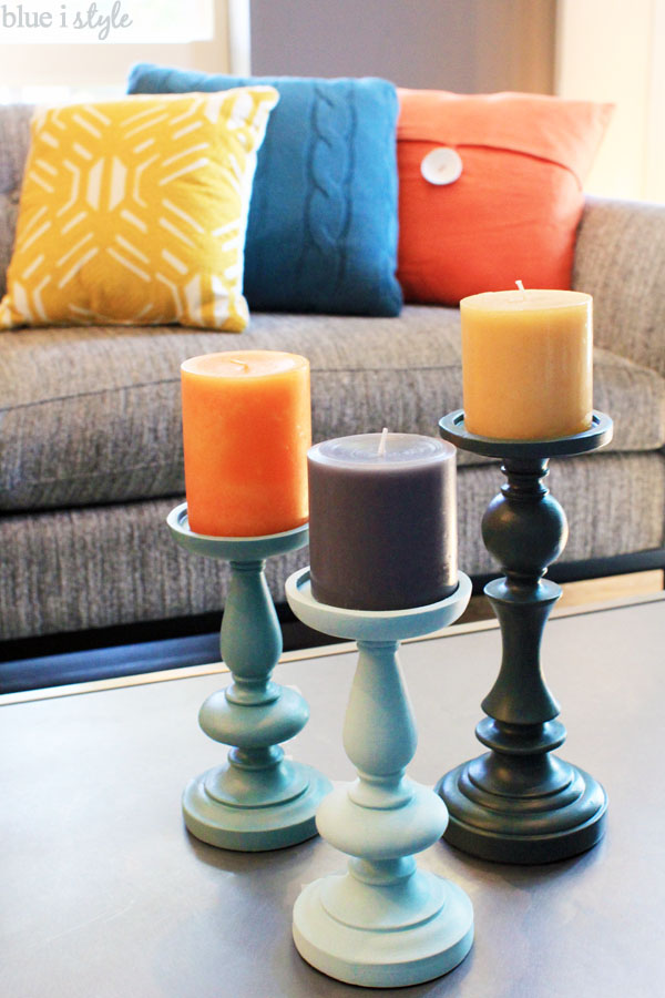 Fall Candle Holders