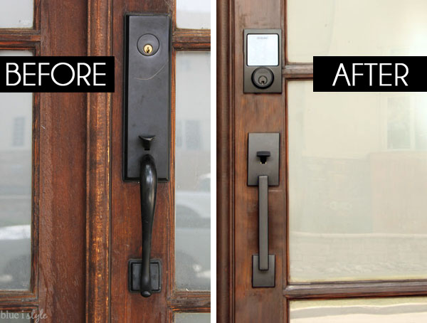 Front door handle update