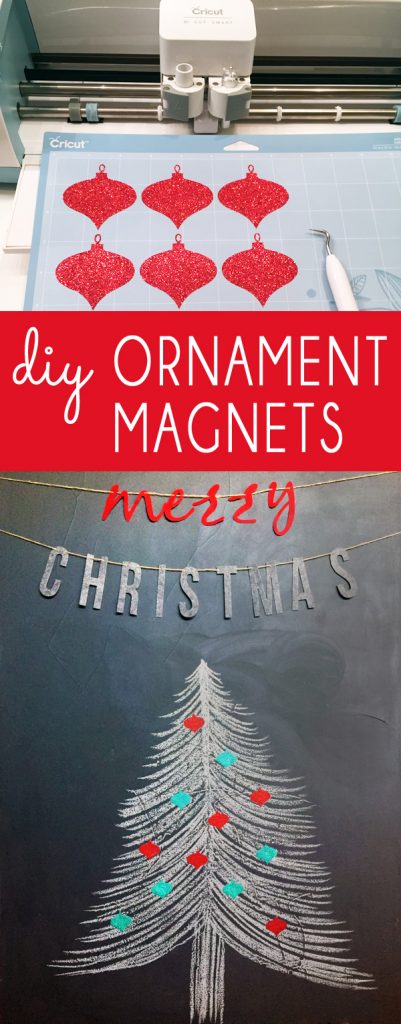 DIY Christmas Ornament Magnets