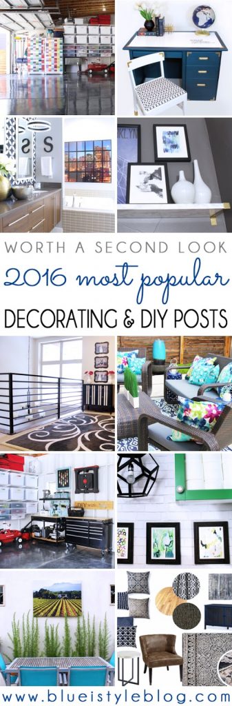 most popular decorating and DIY blog projects