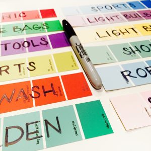 Paint Strip Labels