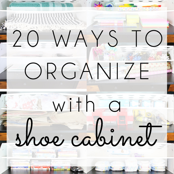 Entryway DIY Shoe Rack - Angela Marie Made