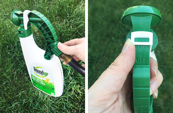 Roundup for lawns ready to spray formula