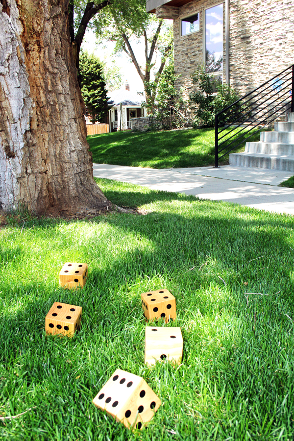 yard dice lawn dice summer outdoor games