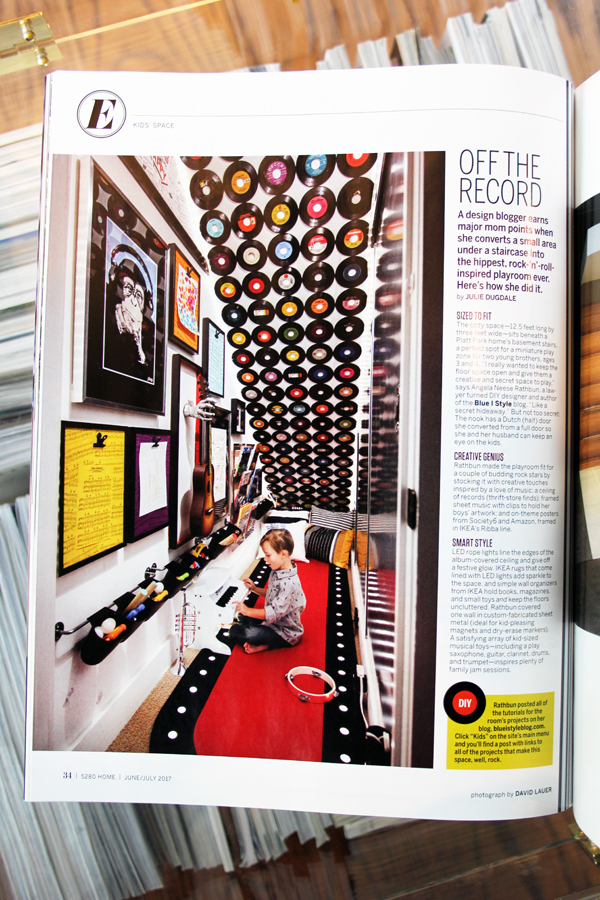 Under Stair Playroom 5280 Home Magazine Feature