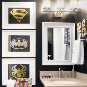 Sophisticated Super Hero Framed Art