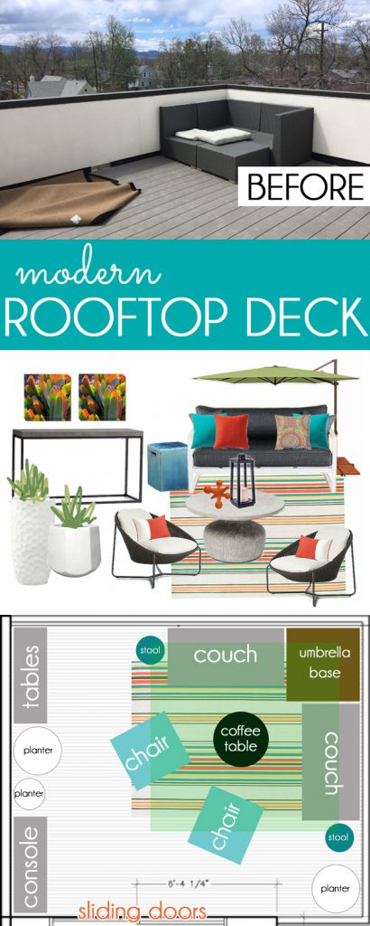 Modern Rooftop Deck Design Plans