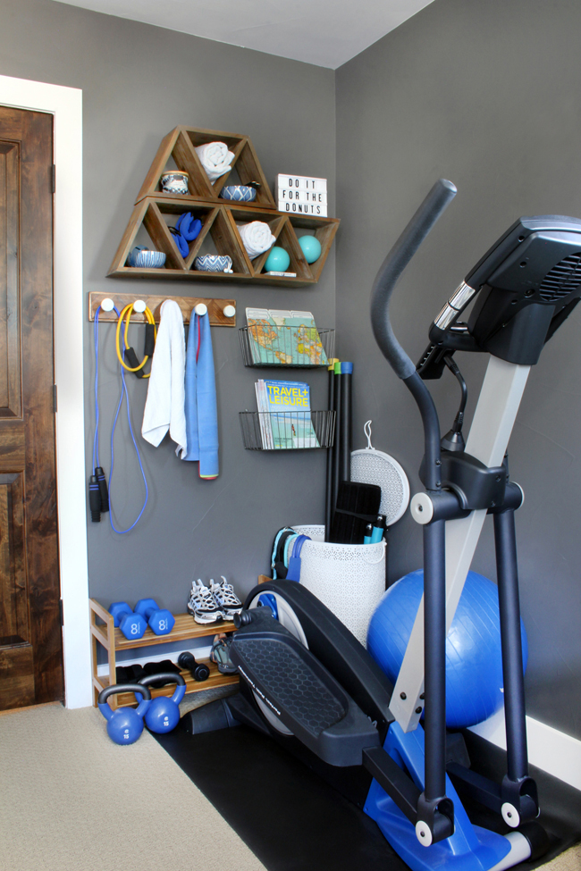 Stylish Home Gym Ideas For Small Spaces Blue I Style