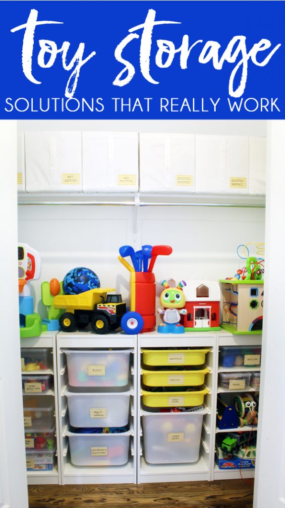 closet toy storage system